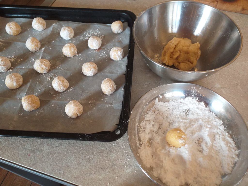 Biscotti al Limone preparation