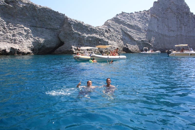 A view of Ponza, a gem in the Mediterranean. Book now our Ponza boat excursion tour.