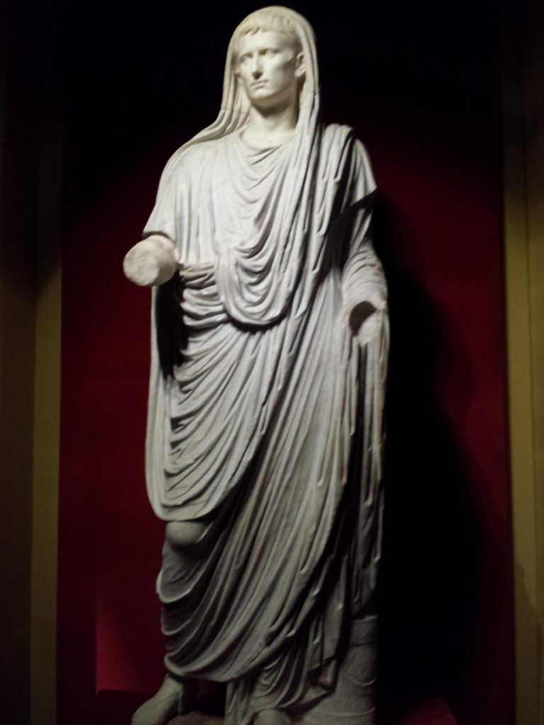 Emperor Augustus as the Pontif Maximus