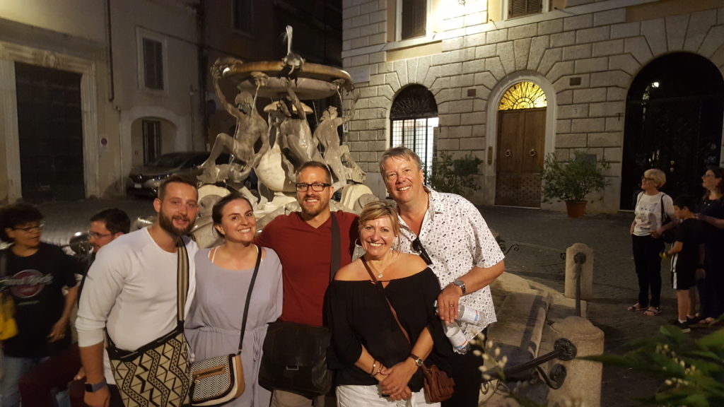 Piazza Mattei Dusk tour of Rome