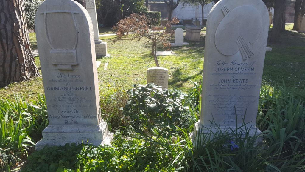 Tomb of John Keats in Rome