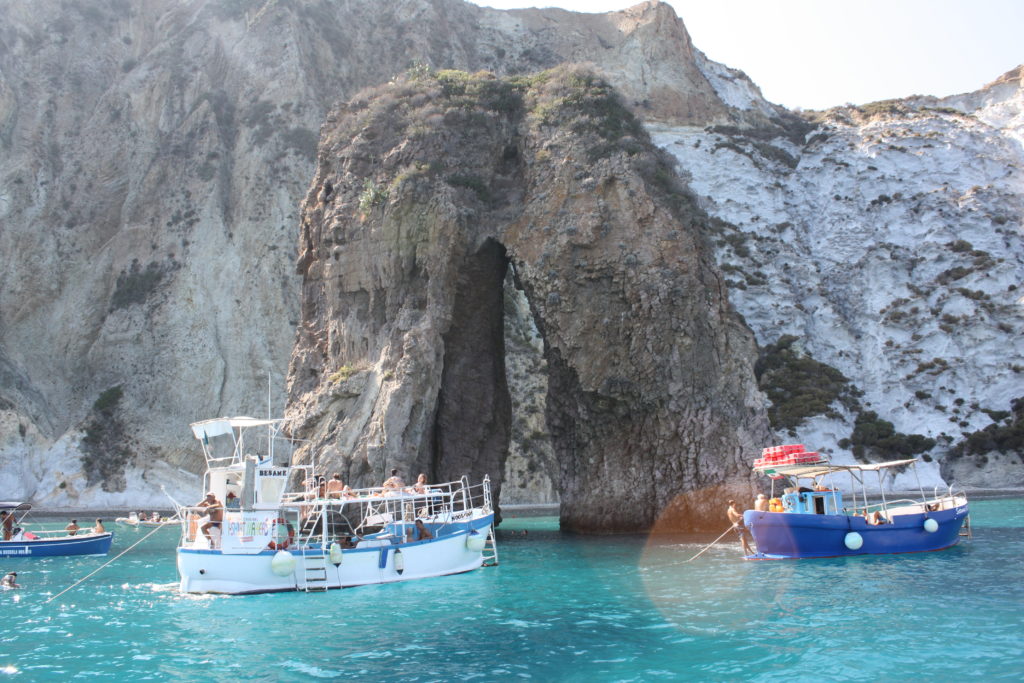 Natural Arch at Ponza&Palmarola