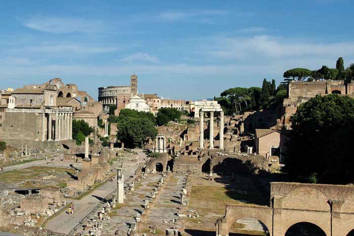 Roman Forum the center of ancient Rome's power