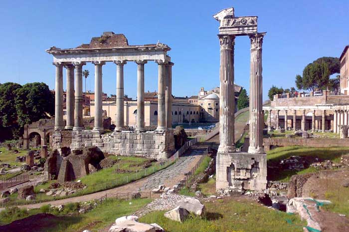 Temple of Saturn in the Roman Forum